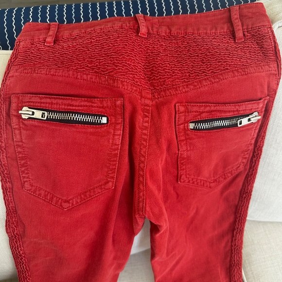 Isabel Marant Etoile Red jeans - Picture 5 of 12
